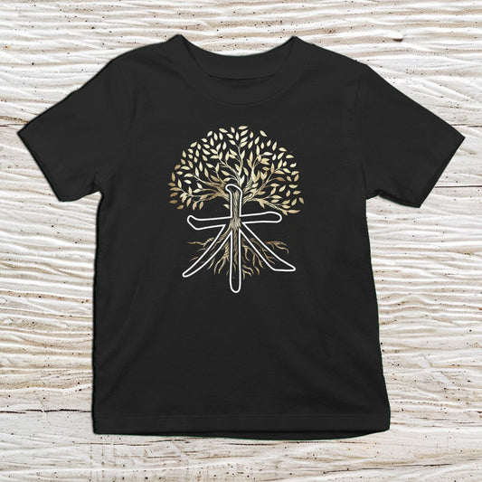 Black Tree Kanji Kids T-Shirt – 木 Japanese Inspired Shirt - Kanji Soul