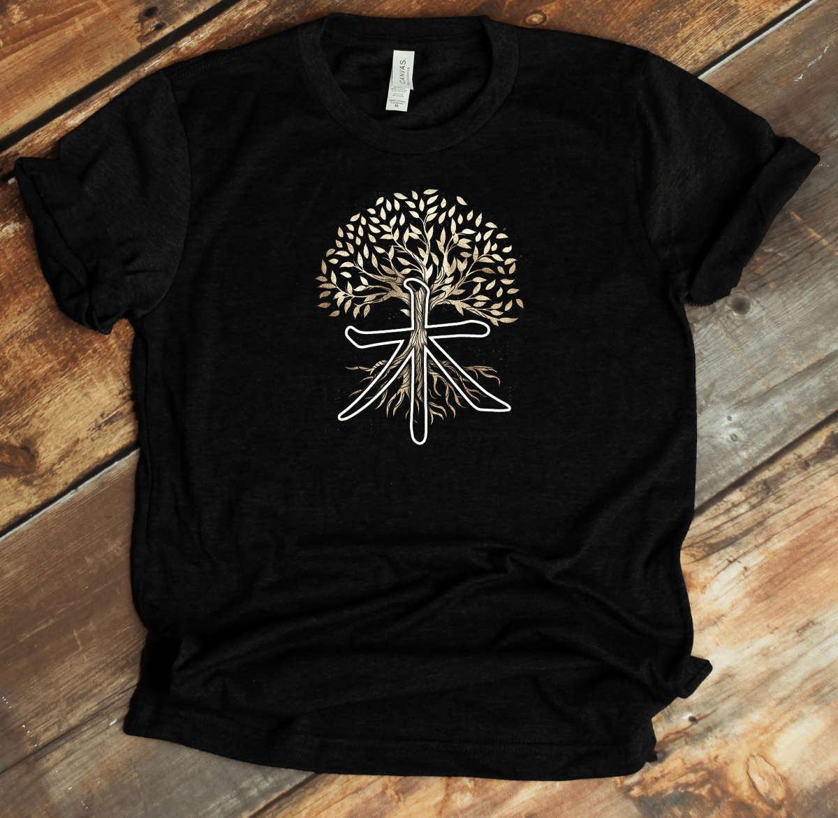 Black Tree Kanji Premium T-Shirt - KanjiSoul