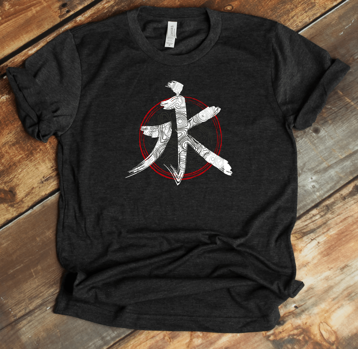 Dark Grey Heather Everlasting Kanji Premium T-Shirt - KanjiSoul