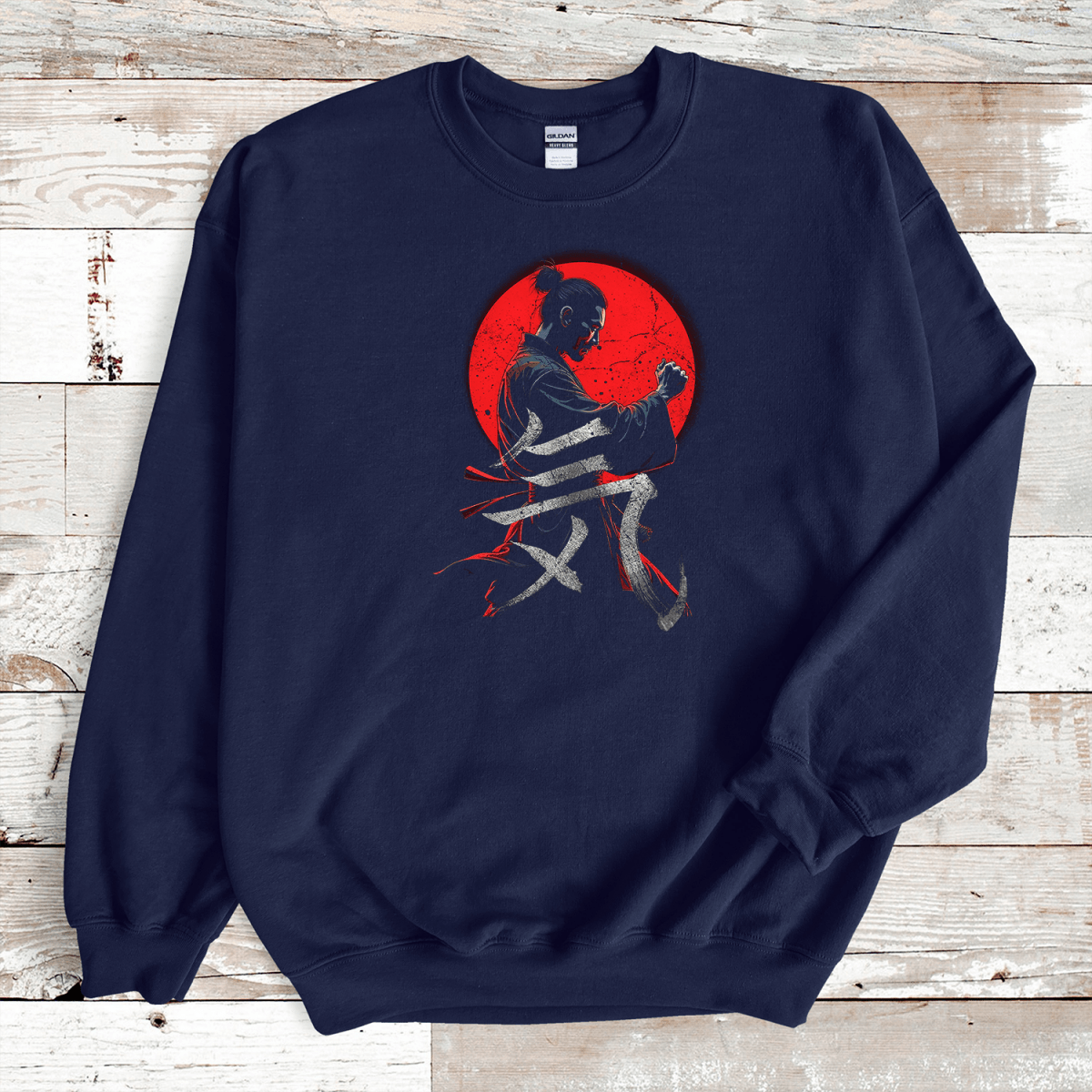 Navy 65 SWEATSHIRT - Ki - KanjiSoul