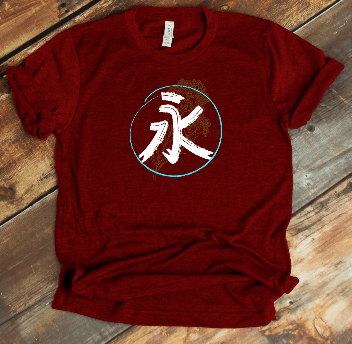 Red Everlasting Kanji Premium T-Shirt - KanjiSoul