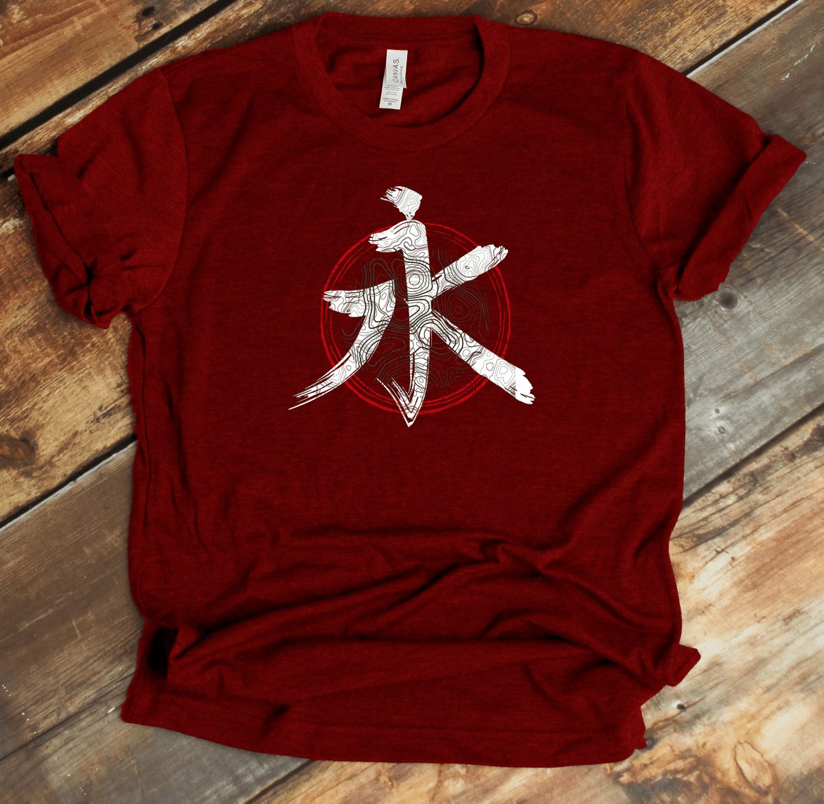 Red Everlasting Kanji Premium T-Shirt - KanjiSoul