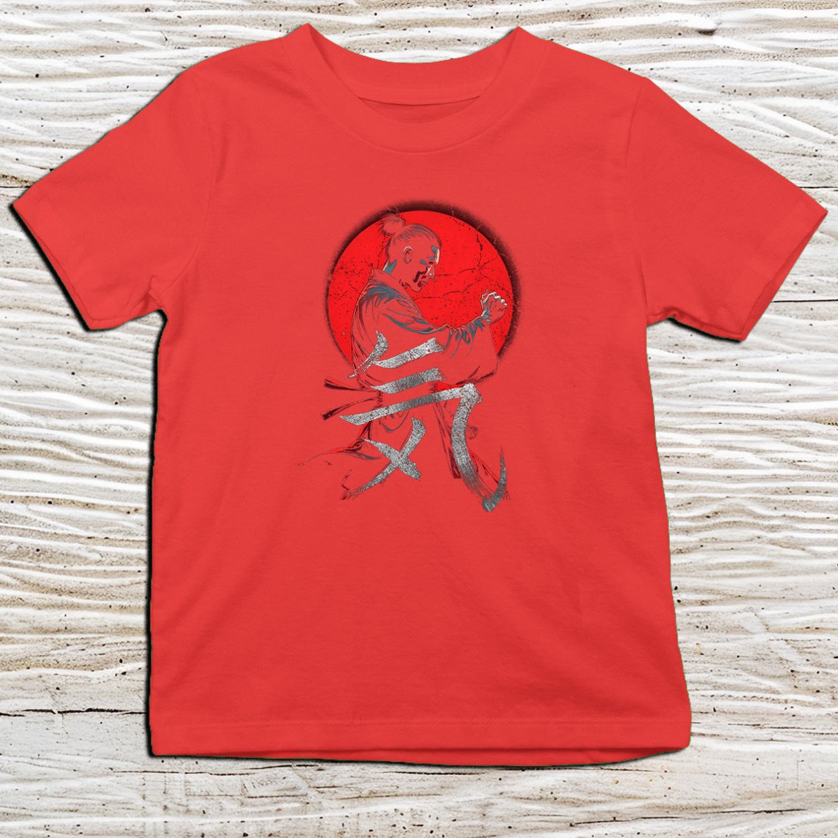 Red Ki Kanji Kids T-Shirt – 気 Japanese Inspired Shirt - Kanji Soul