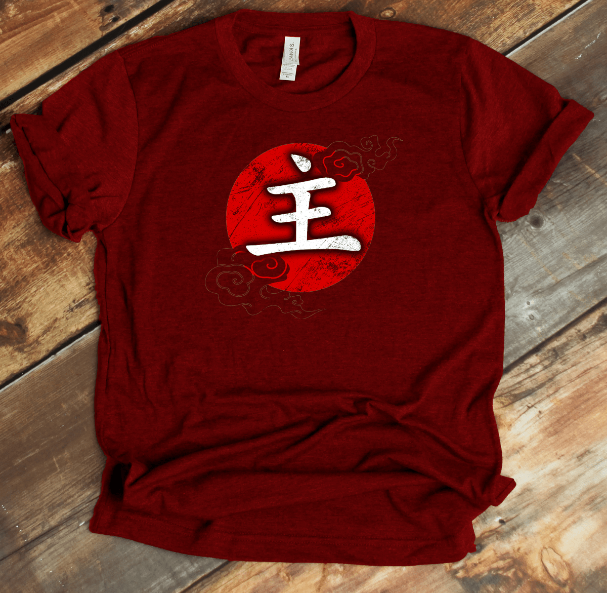 Red Master Kanji Premium T-Shirt - KanjiSoul