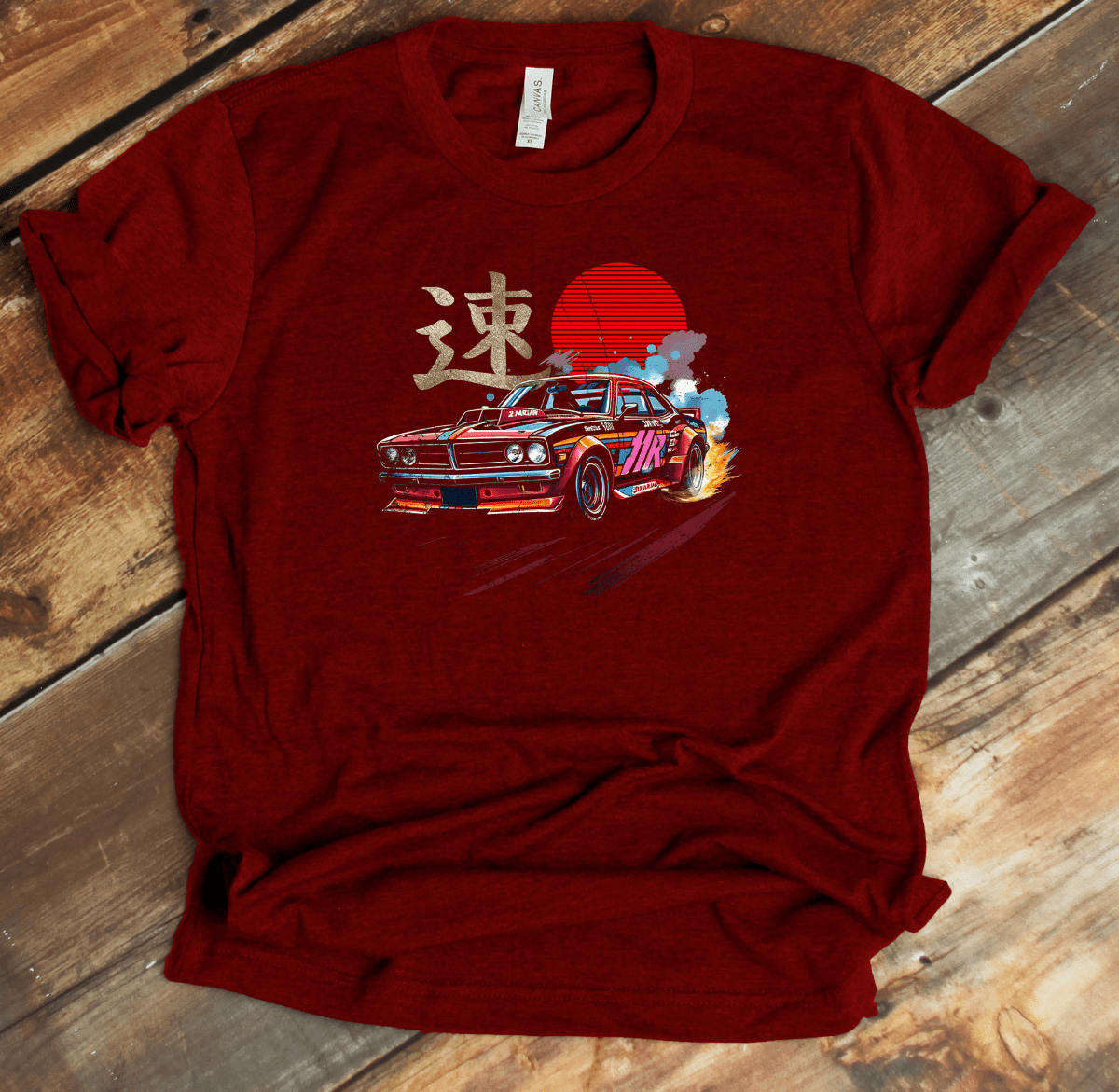 Red Speed Kanji Premium T-Shirt - KanjiSoul