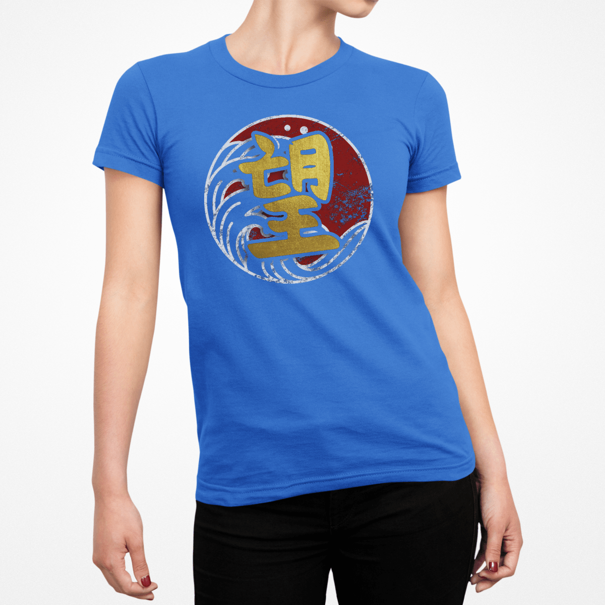 Royal Hope Japanese Kanji Women's Graphic Shirt - Kanji Soul