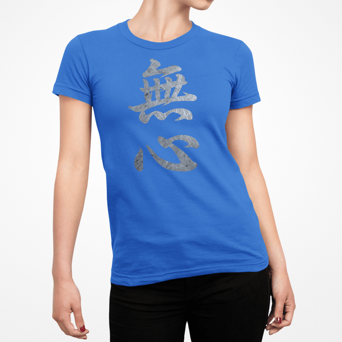 Royal Mushin - No Mind Japanese Kanji Women's Graphic Shirt - Kanji Soul