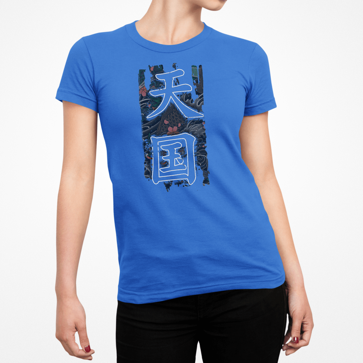 Royal Women's Japanese Kanji Heaven Symbol Shirt - Kanji Soul