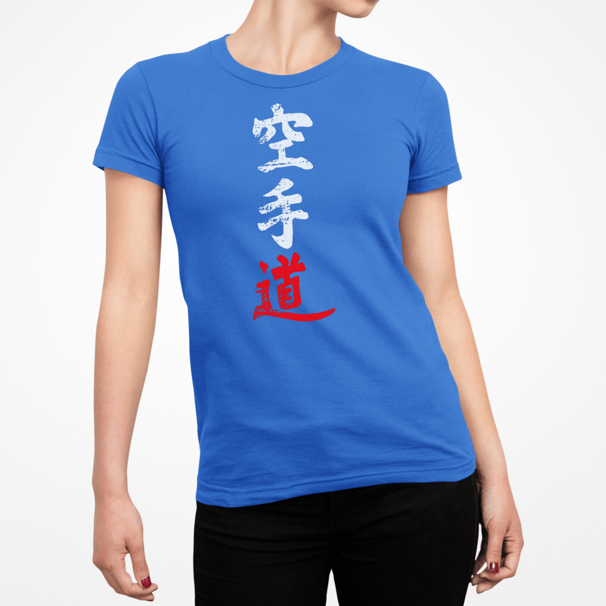 Royal Women's Japanese Kanji Karate Symbol Shirt - Kanji Soul