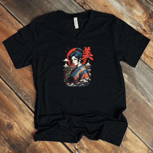 S Beauty V - Neck - KanjiSoul