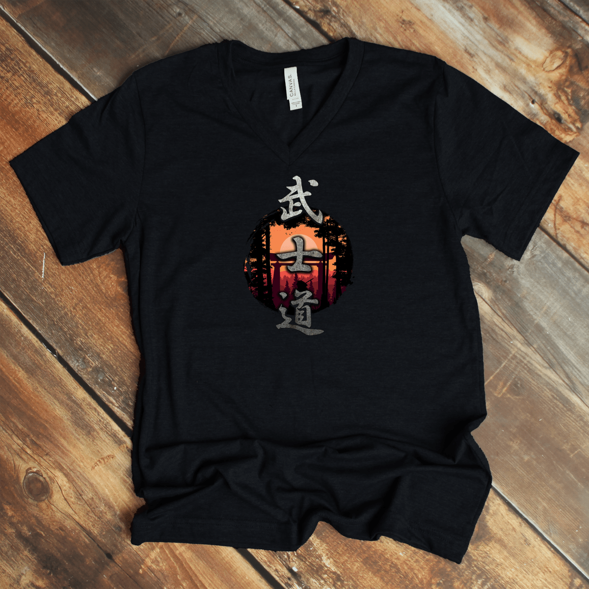 S Bushido V - Neck - KanjiSoul