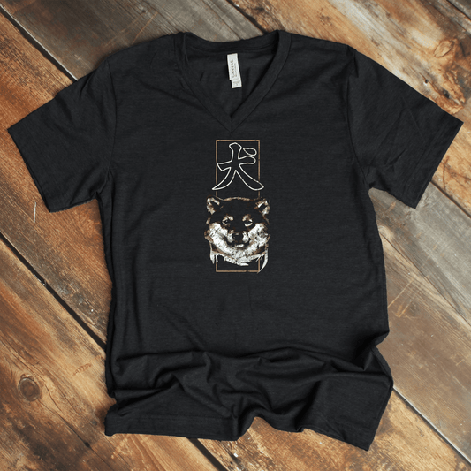 S Dog V - Neck - KanjiSoul