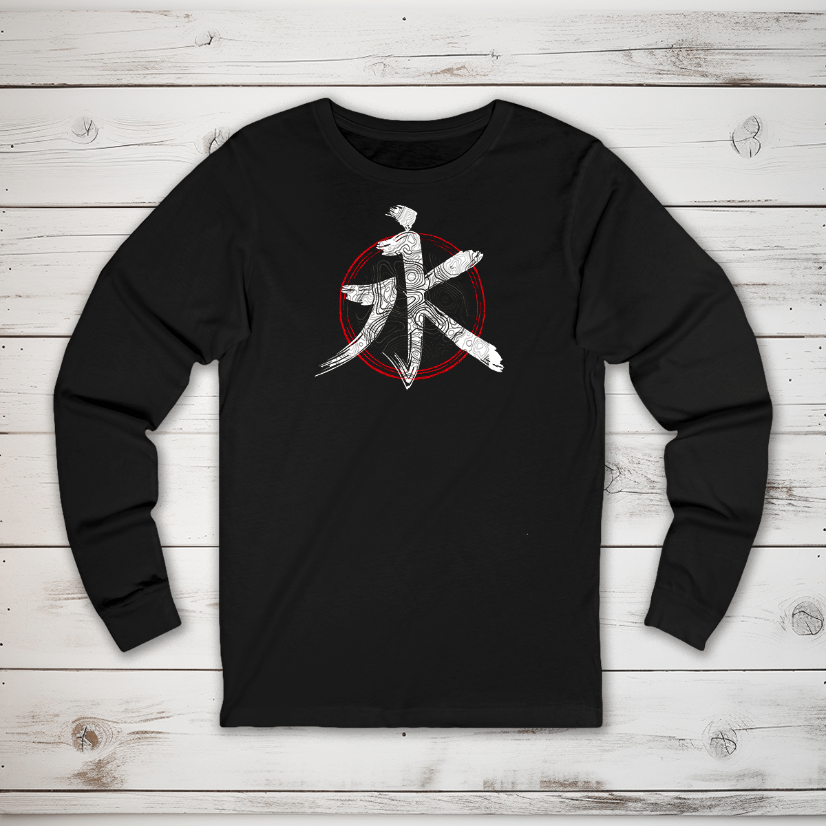 S Everlasting Kanji Long Sleeve T-Shirt - KanjiSoul