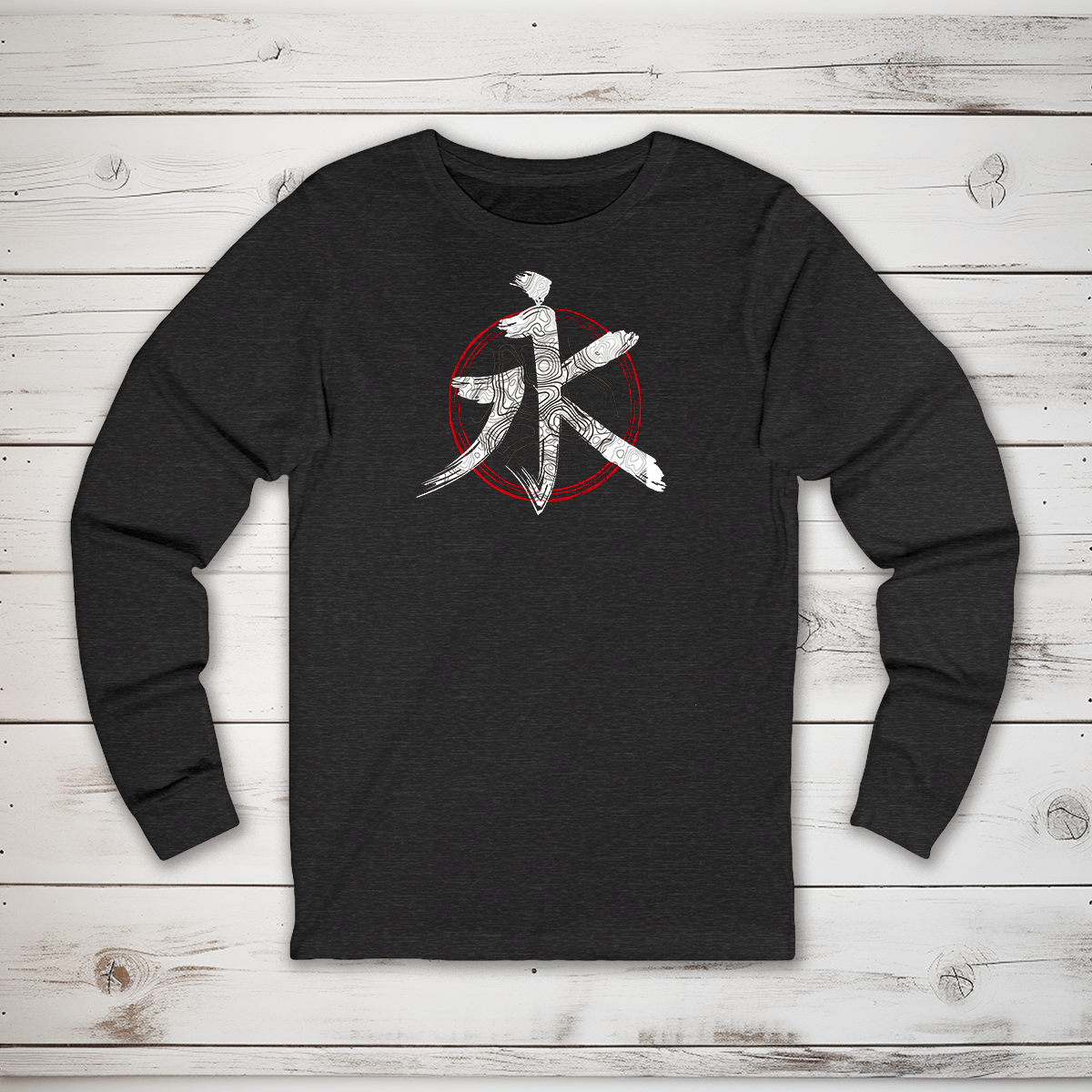 S Everlasting Kanji Long Sleeve T-Shirt - KanjiSoul