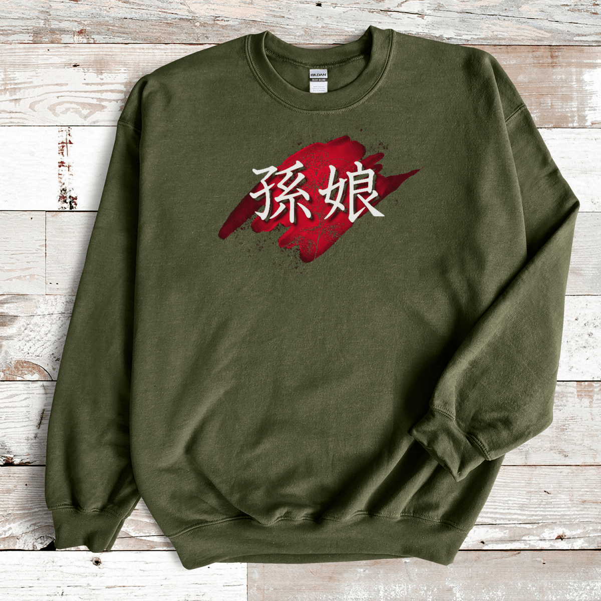 S Japanese Granddaughter Kanji Premium Unisex Sweatshirt - Kanji Soul