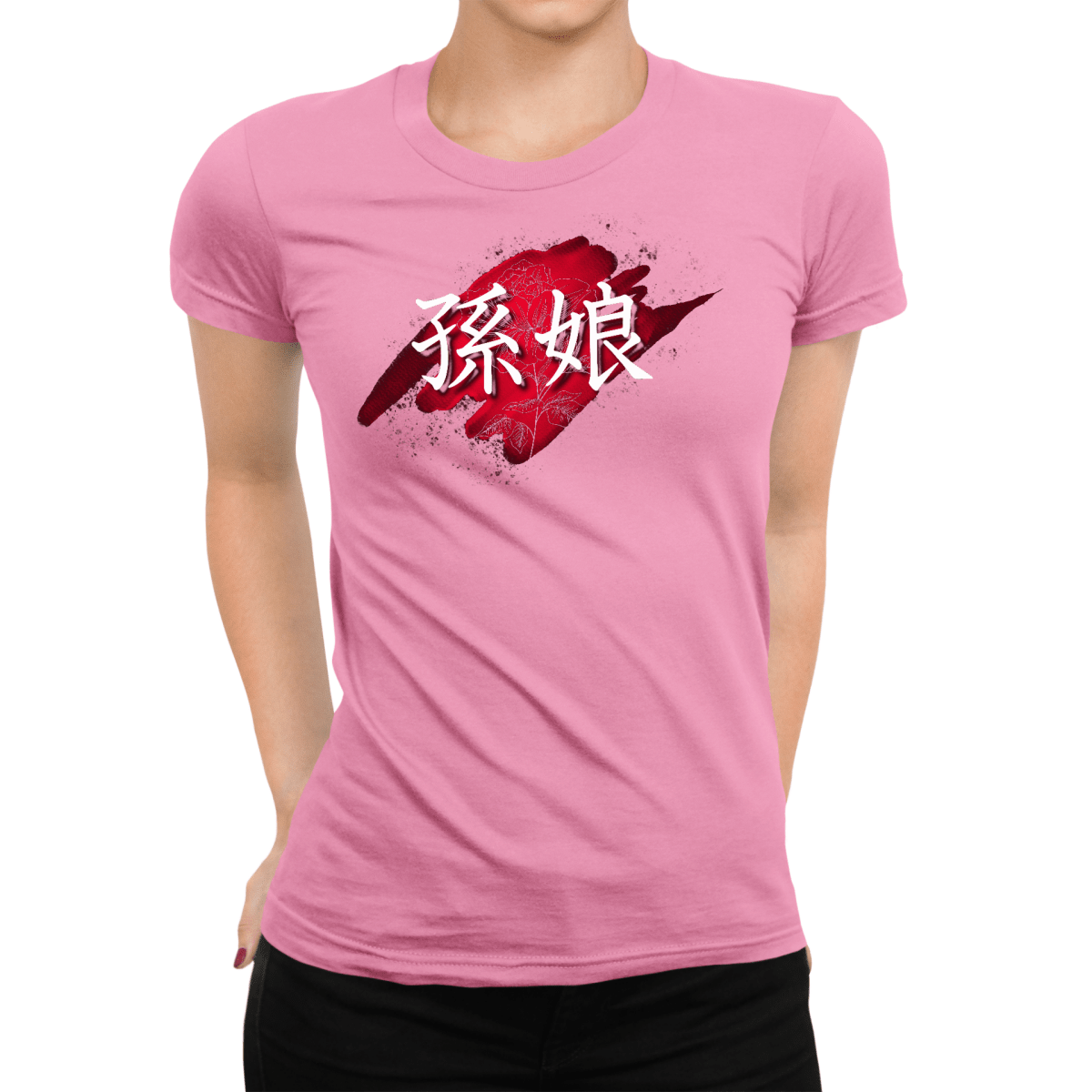 S Japanese Granddaughter Kanji Premium Women's T-Shirt - Kanji Soul