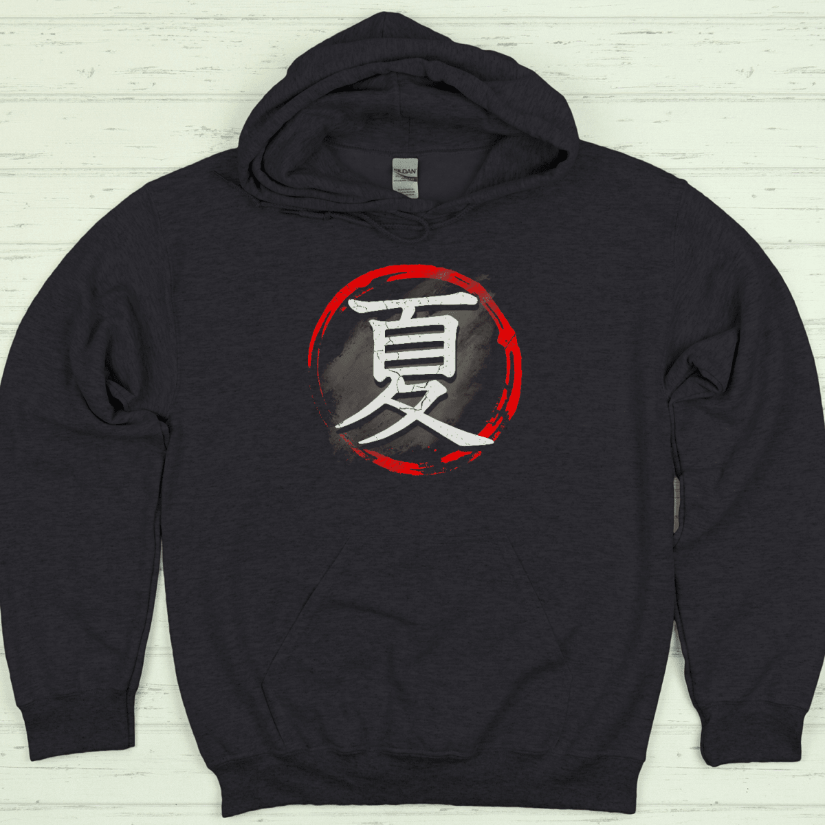 S Japanese Summer Kanji Premium Unisex Hoodie - Kanji Soul
