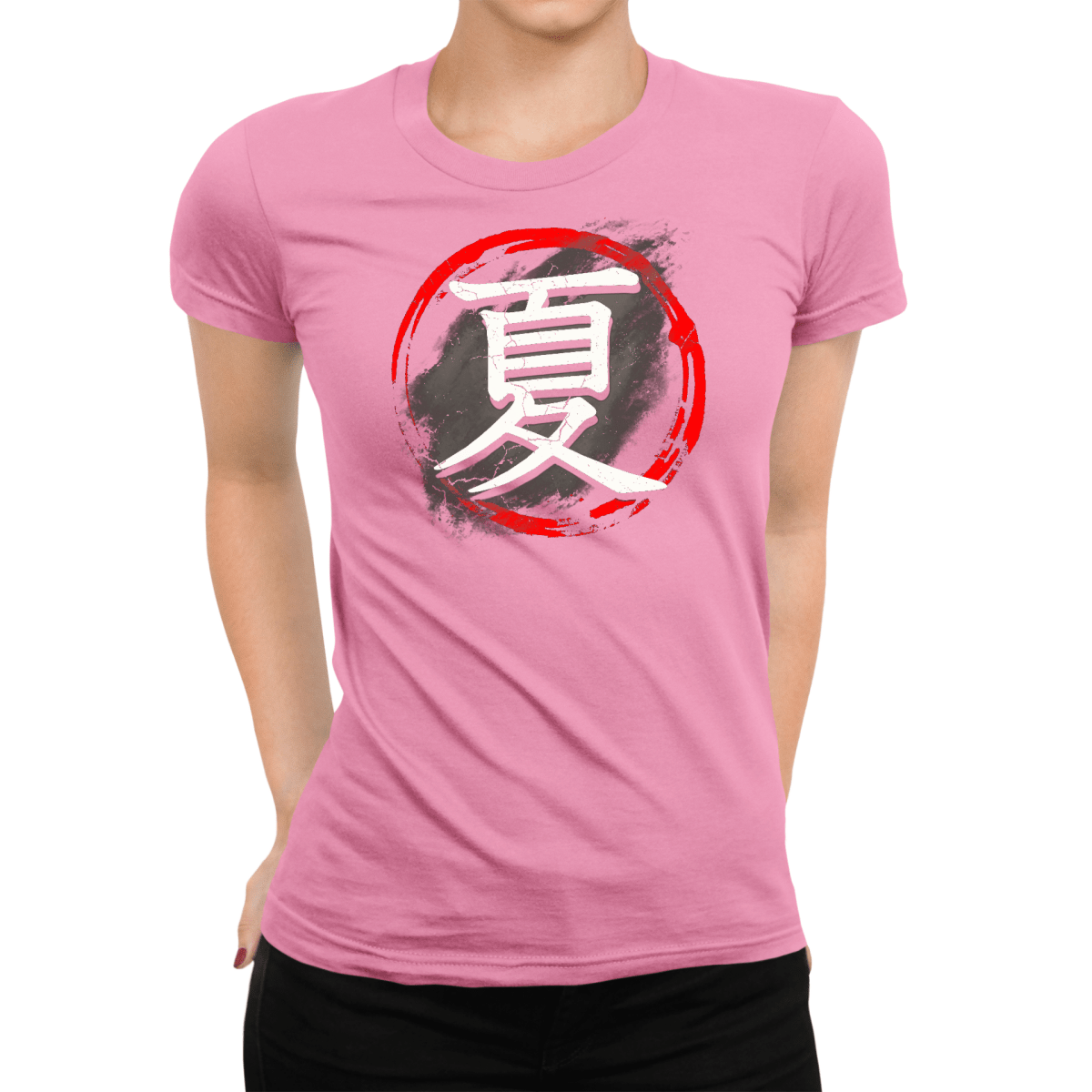 S Japanese Summer Kanji Premium Women's T-Shirt - Kanji Soul