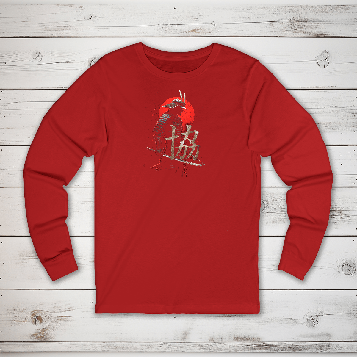 S Kana / Kyō Kanji Long Sleeve T-Shirt - KanjiSoul