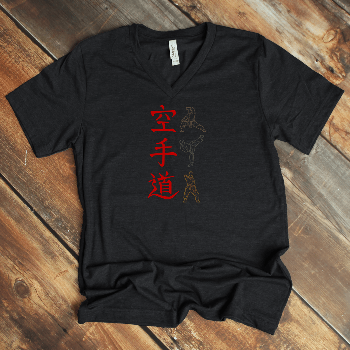 S Karate V - Neck - KanjiSoul