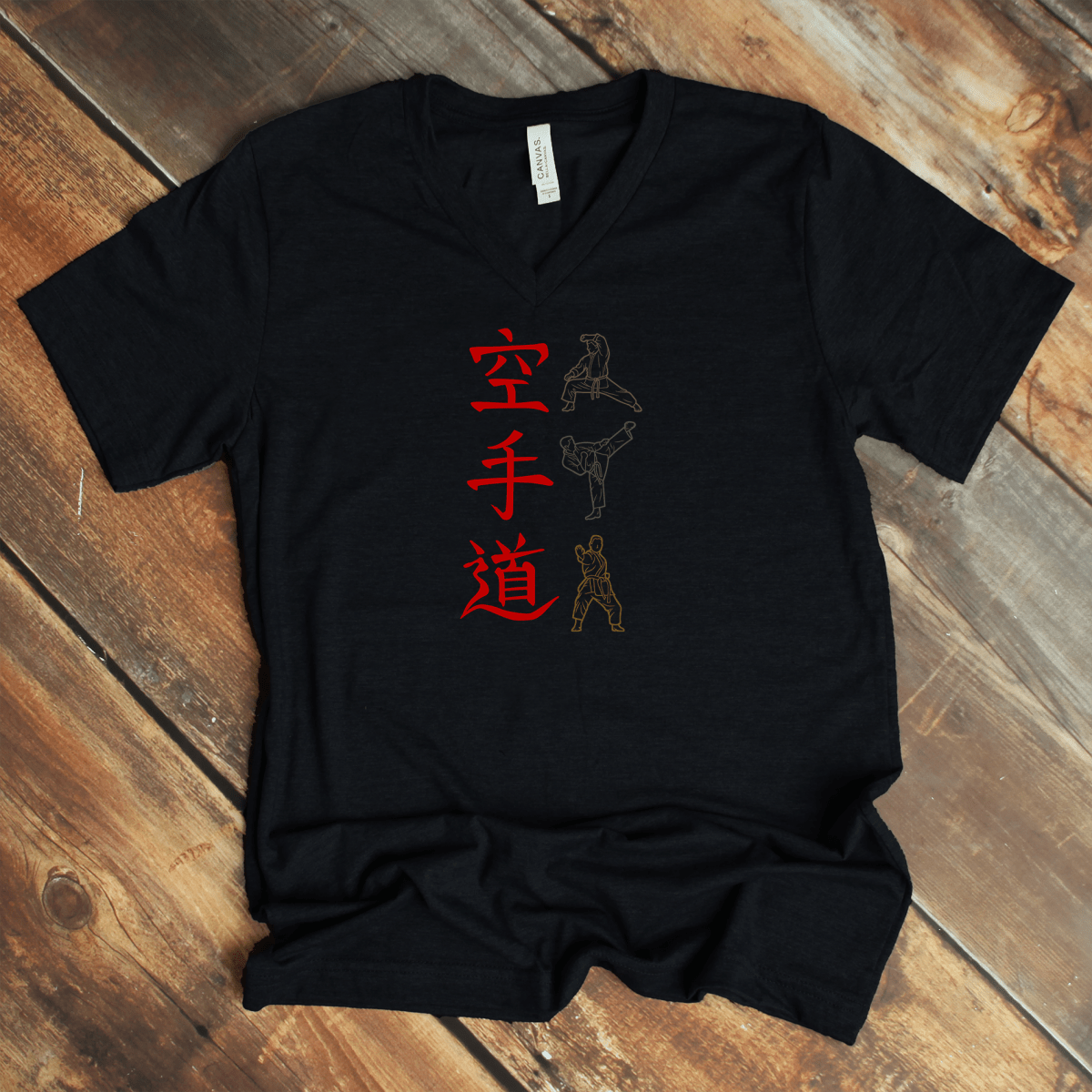 S Karate V - Neck - KanjiSoul