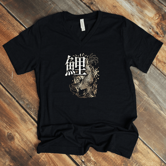 S Koi V - Neck - KanjiSoul