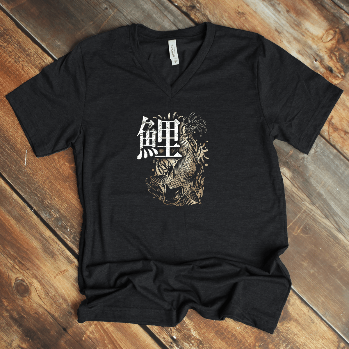 S Koi V - Neck - KanjiSoul