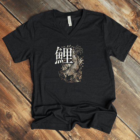 S Koi V - Neck - KanjiSoul