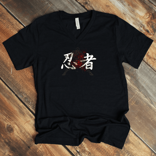 S Ninja V - Neck - KanjiSoul