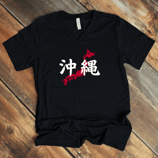 S Okinawa V - Neck - KanjiSoul