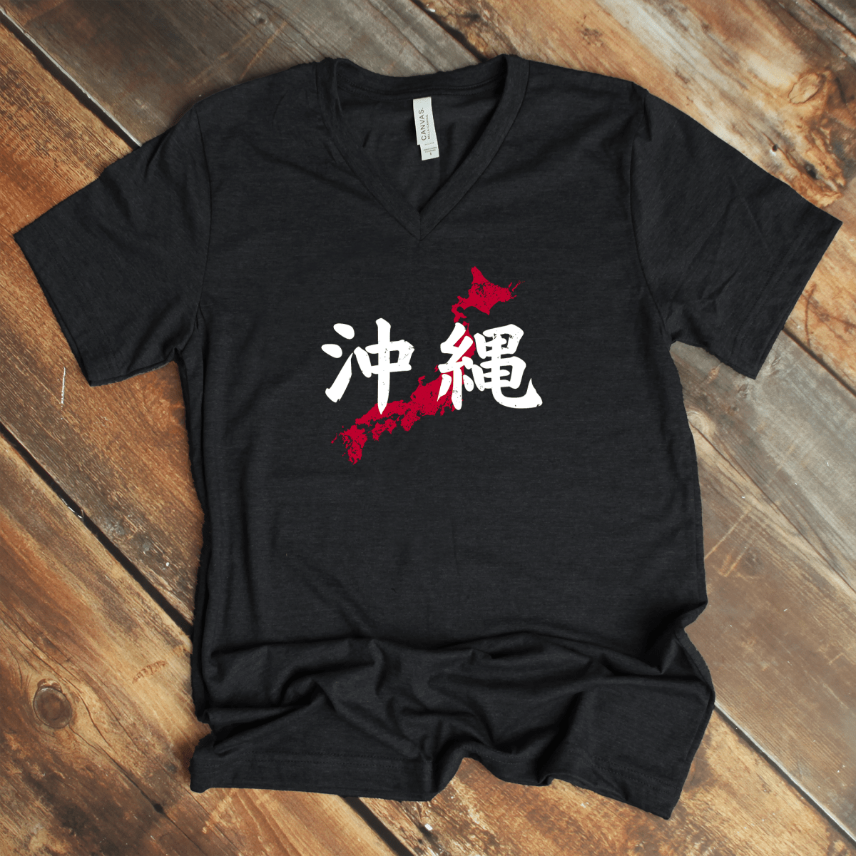 S Okinawa V - Neck - KanjiSoul