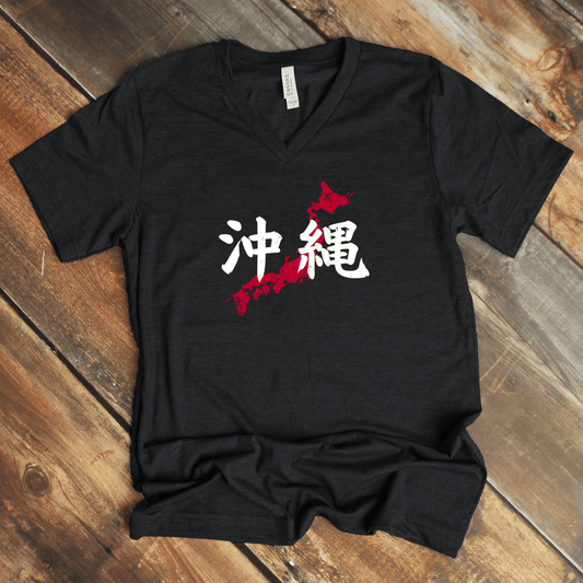S Okinawa V - Neck - KanjiSoul