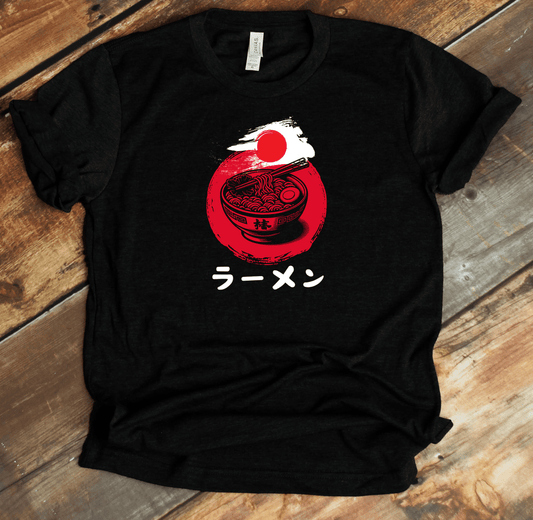 S Ramen Minimalist V - Neck - KanjiSoul