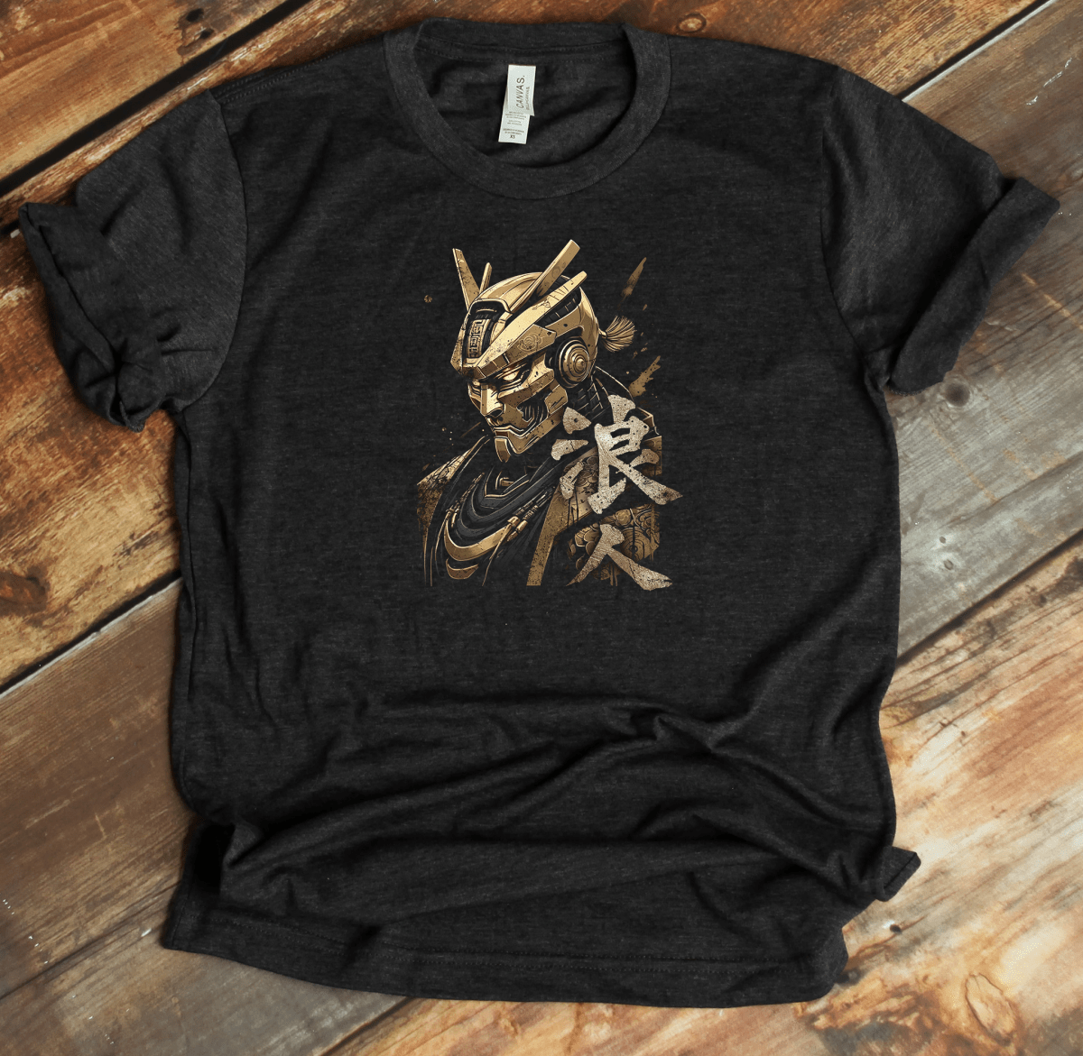 S Ronin (Gold) V - Neck - KanjiSoul
