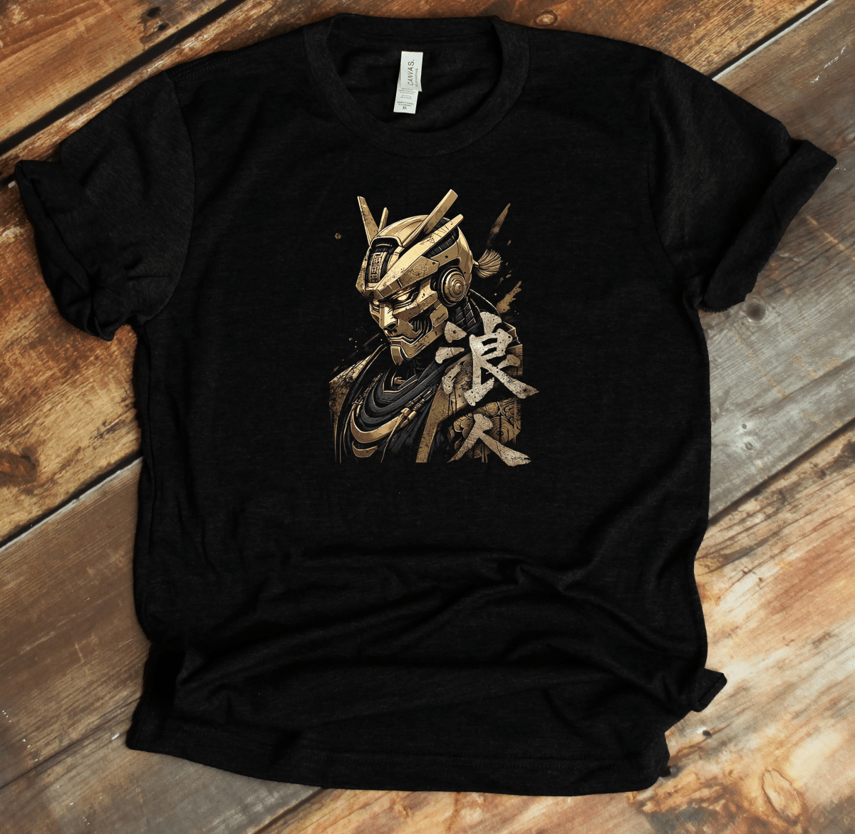 S Ronin (Gold) V - Neck - KanjiSoul