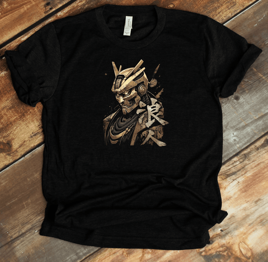 S Ronin (Gold) V - Neck - KanjiSoul