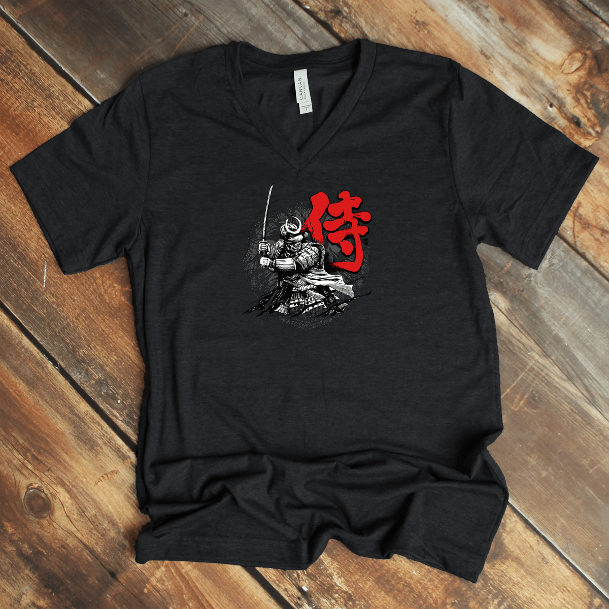 S Samurai V - Neck - KanjiSoul