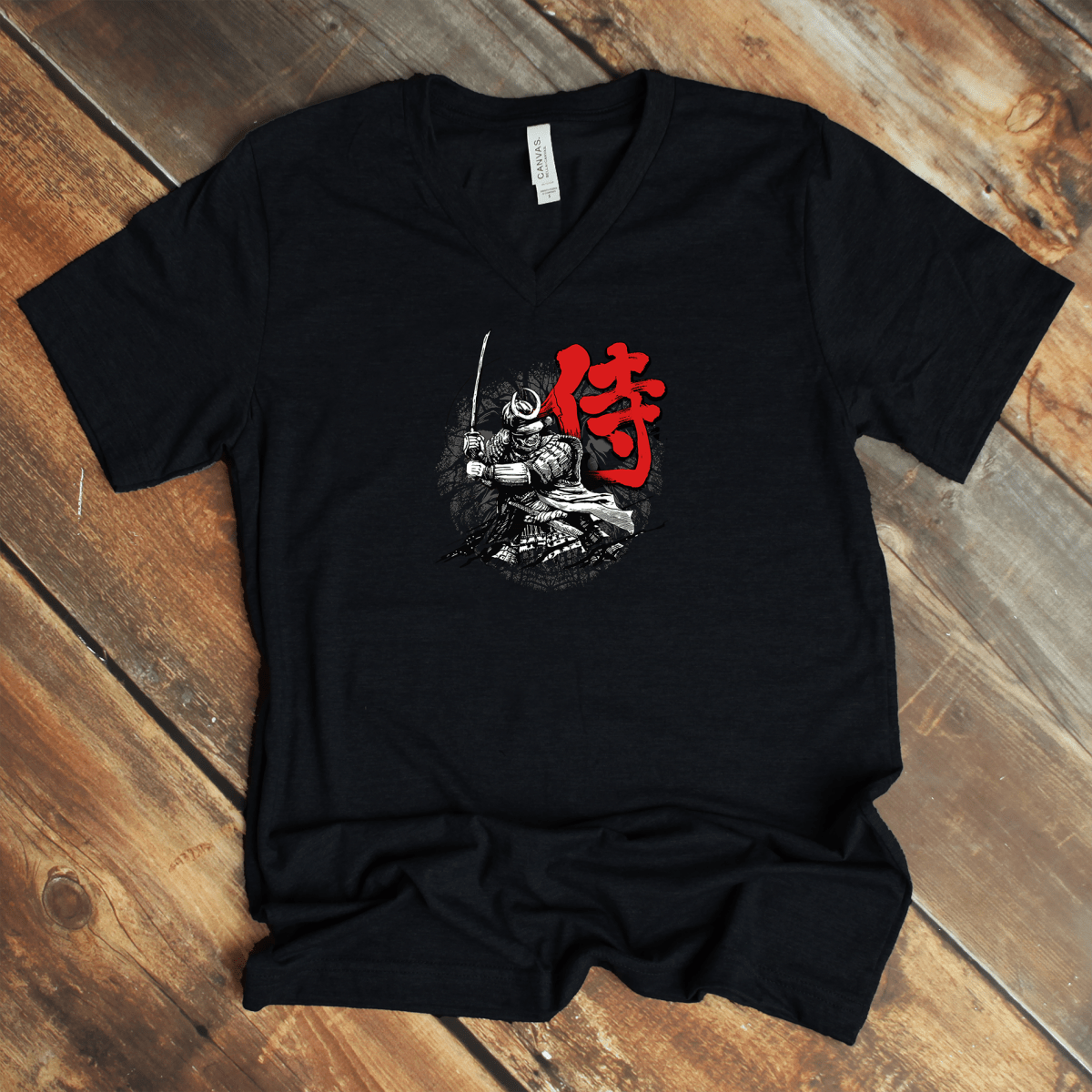 S Samurai V - Neck - KanjiSoul