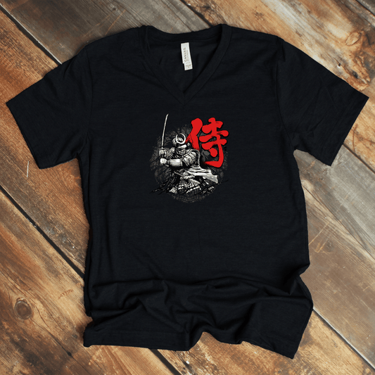 S Samurai V - Neck - KanjiSoul