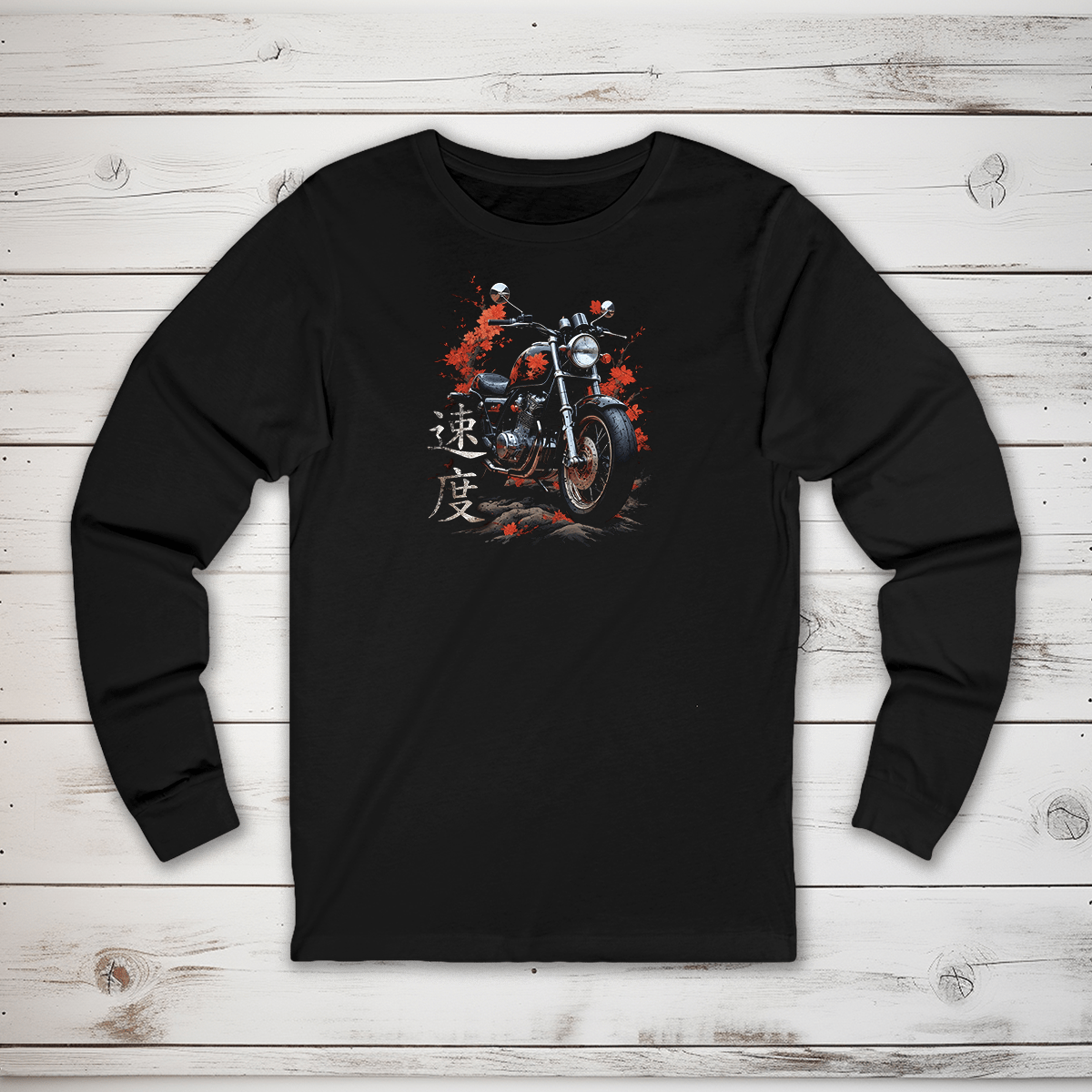 S Speed Kanji Long Sleeve T-Shirt - KanjiSoul