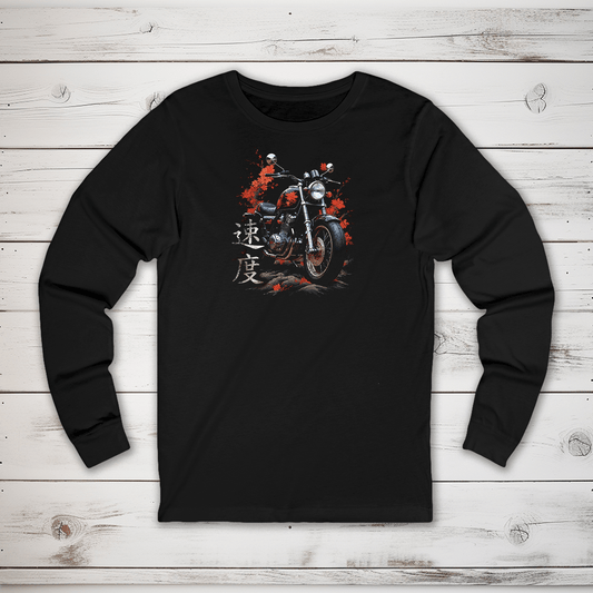S Speed Kanji Long Sleeve T-Shirt - KanjiSoul