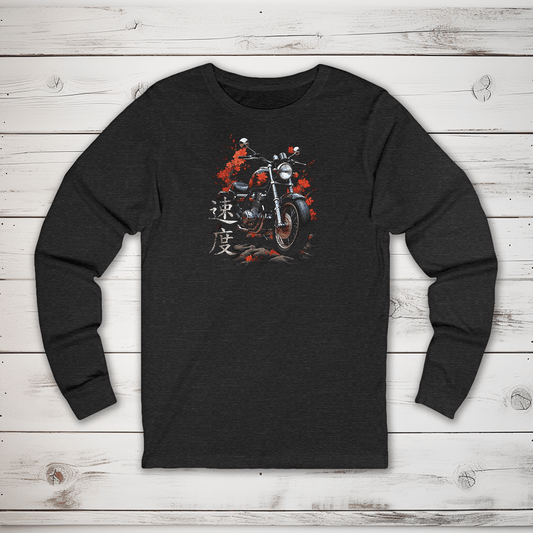 S Speed Kanji Long Sleeve T-Shirt - KanjiSoul
