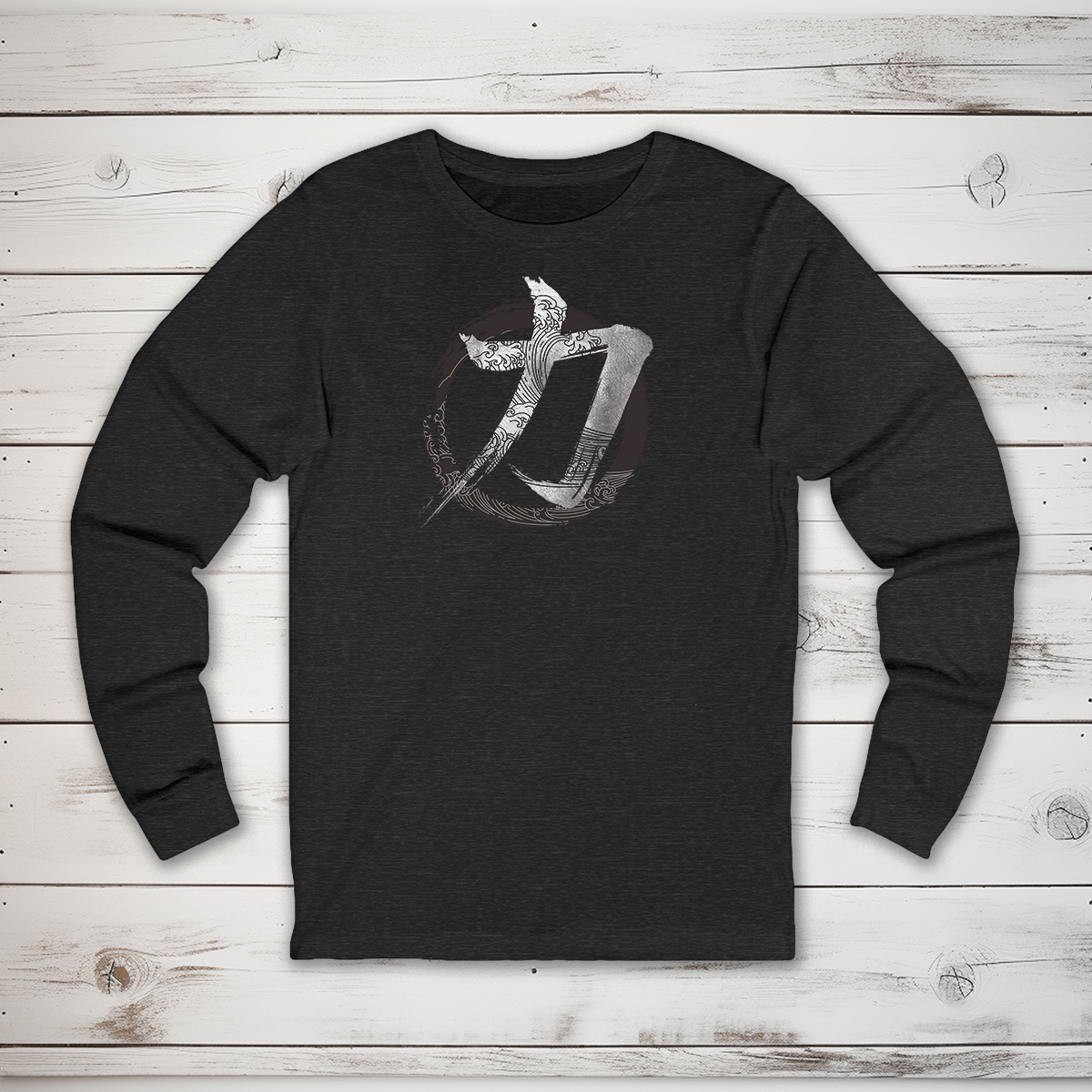 S Strength Kanji Long Sleeve T-Shirt - KanjiSoul
