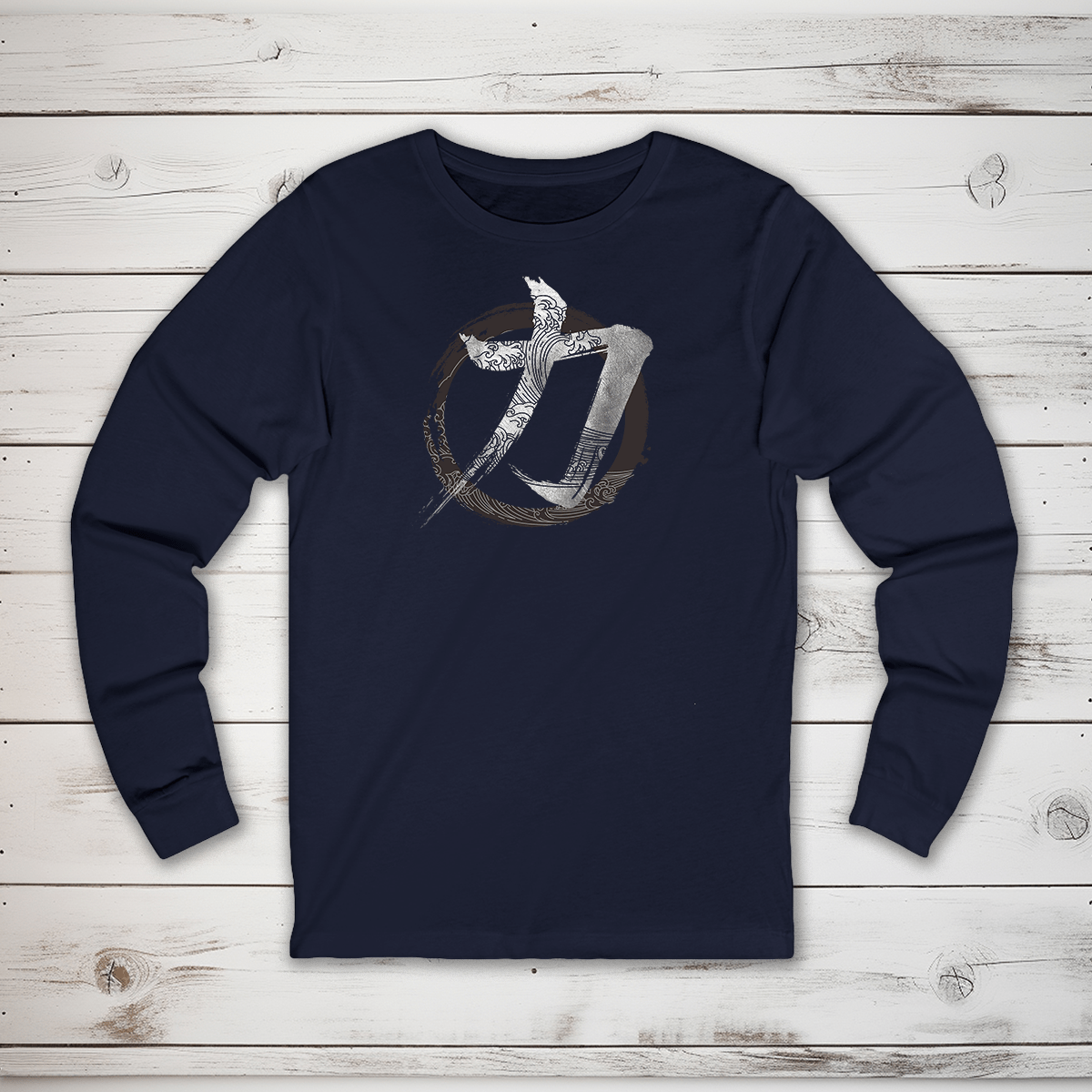 S Strength Kanji Long Sleeve T-Shirt - KanjiSoul