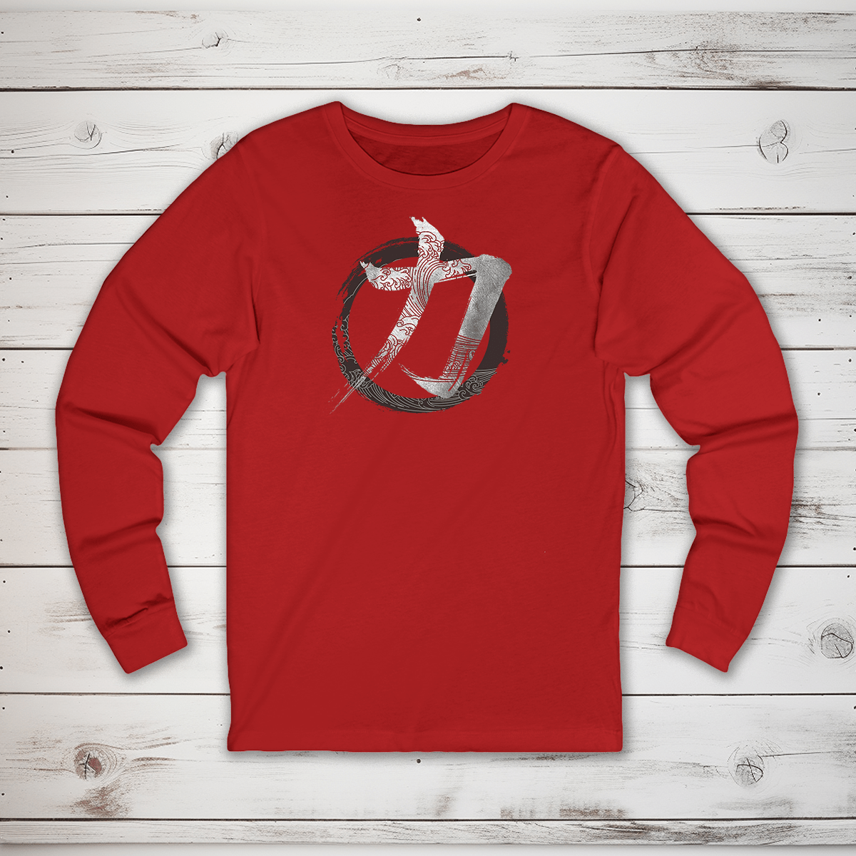 S Strength Kanji Long Sleeve T-Shirt - KanjiSoul