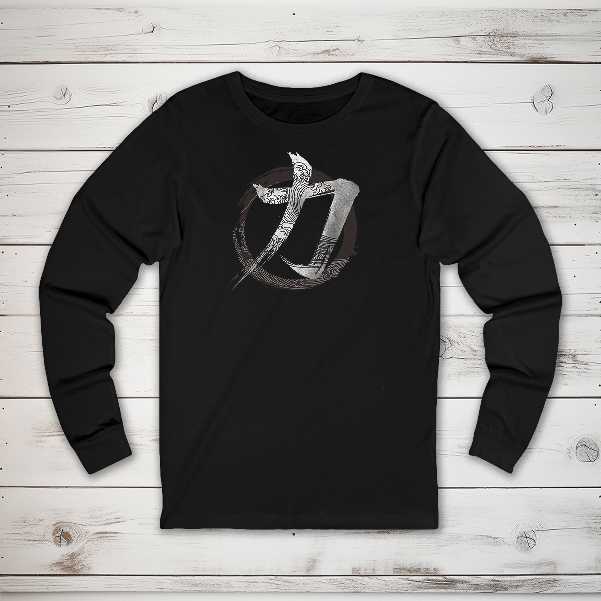 S Strength Kanji Long Sleeve T-Shirt - KanjiSoul