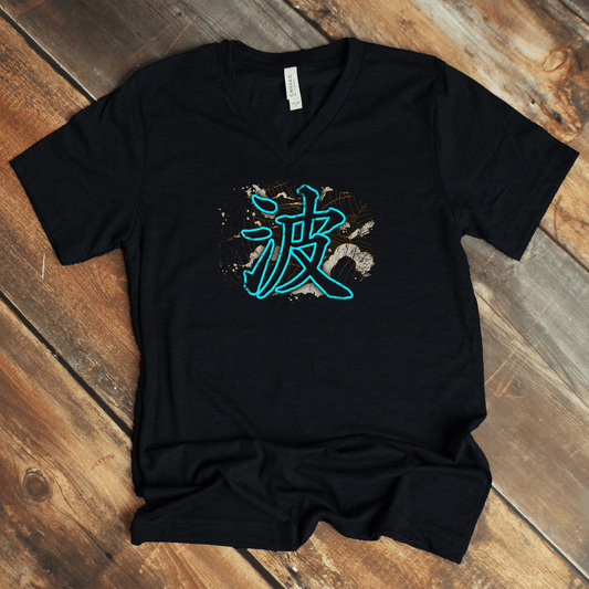 S Wave V - Neck - KanjiSoul
