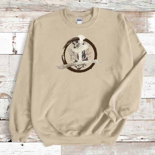Sand Earth (Tsuchi) Kanji Premium Sweatshirt - KanjiSoul