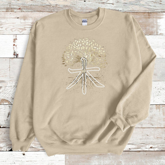 Sand Tree Kanji Premium Sweatshirt - KanjiSoul