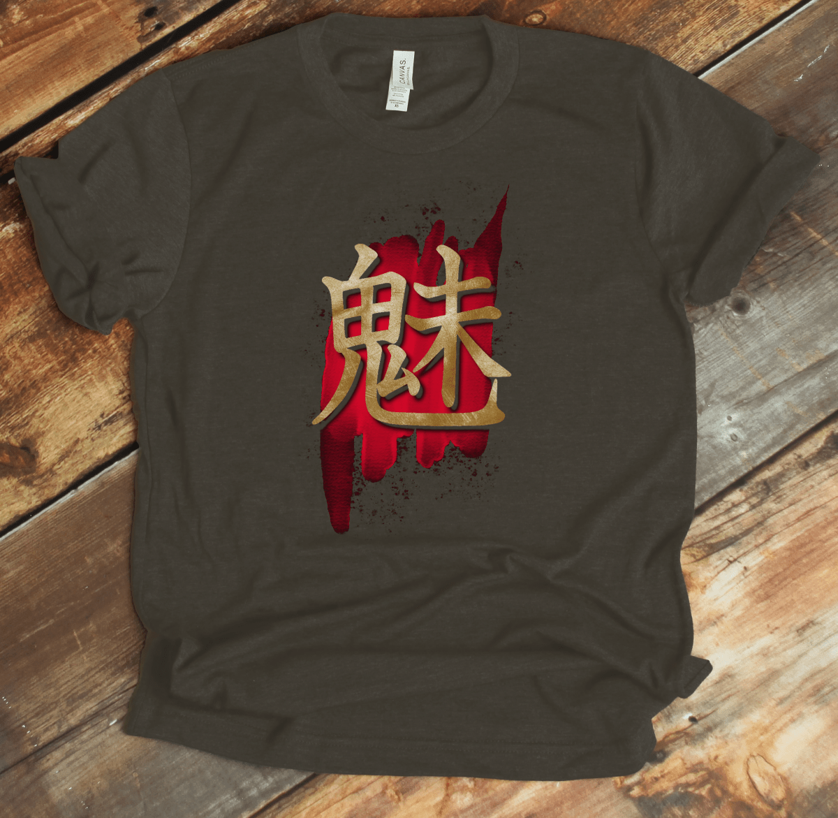 XS Charm Kanji Japanese Premium Unisex T-Shirt - Kanji Soul